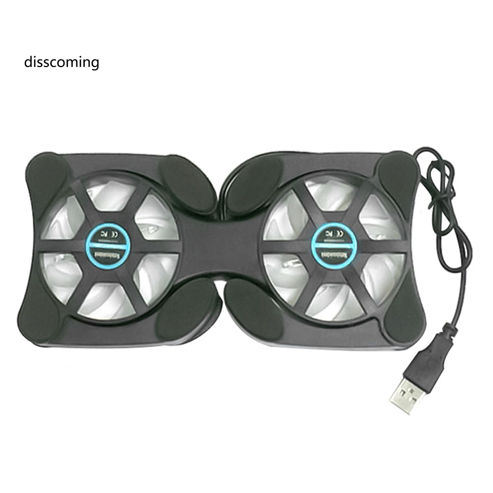 Quạt Tản Nhiệt FS-14inch USB 2 Quạt Tản Nhiệt Cho Laptop