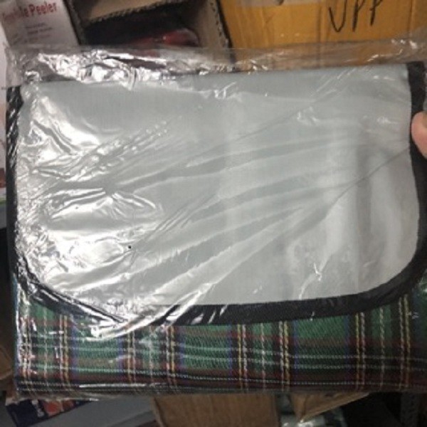 Bạt trải cắm trại xếp gọn, thảm trải đi phượt, picnic 3 lớp chống thấm tuyệt đối có quai xách cao cấp | BigBuy360 - bigbuy360.vn