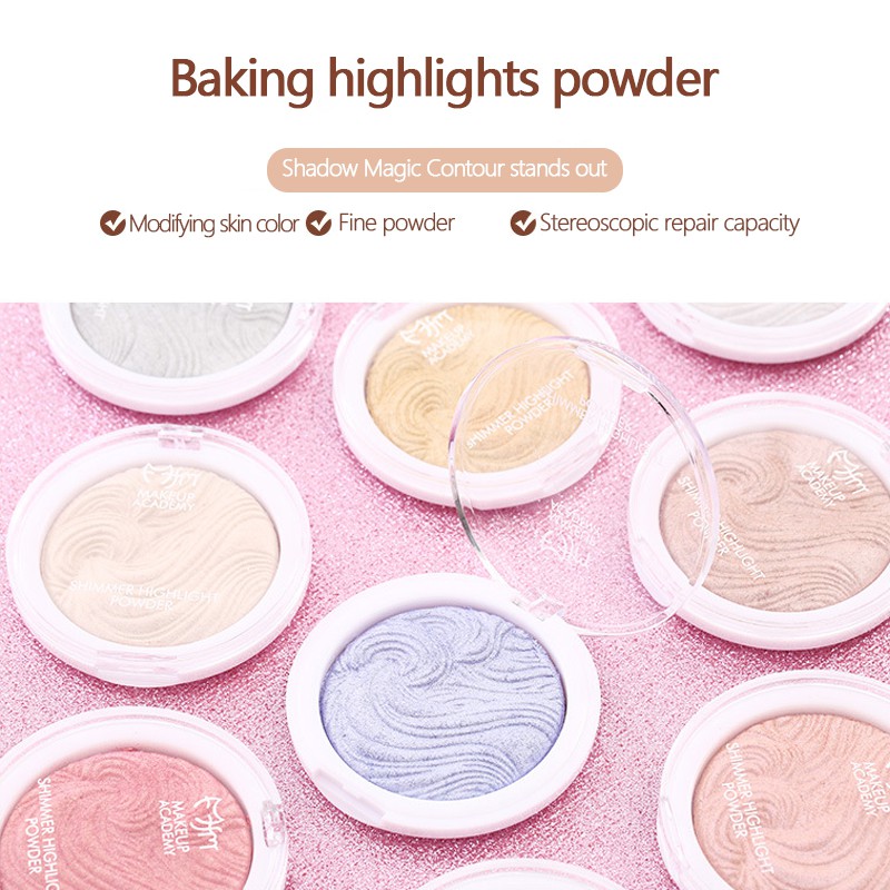 (Hàng Mới Về) Phấn Nén Bắt Sáng Đơn Sắc Độ Bóng Cao Dikalu | BigBuy360 - bigbuy360.vn