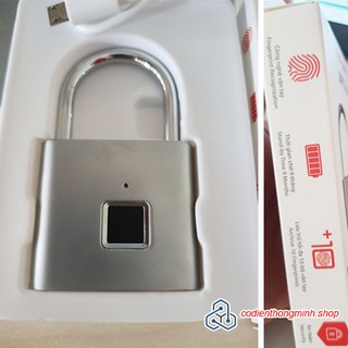 Ổ khóa Vân tay [FREE SHIP] mini Điện Quang