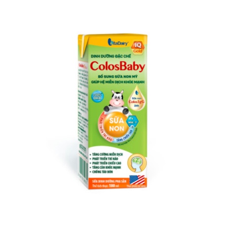 Sữa bột pha sẵn Colos Baby IQ 110ml