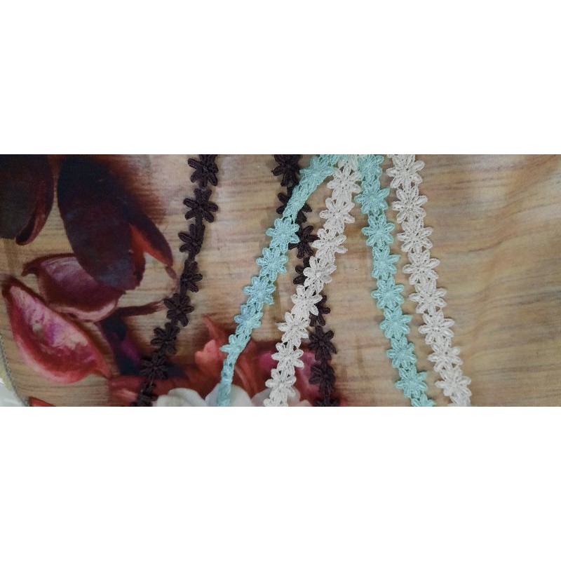 Ren hoa trang trí cuộn 3m