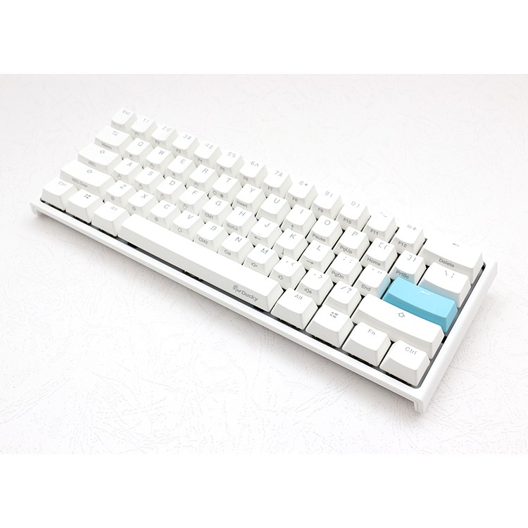 Bàn Phím Cơ Có Dây - Ducky One 2 Mini RGB Pure White - Hàng Chính Hãng