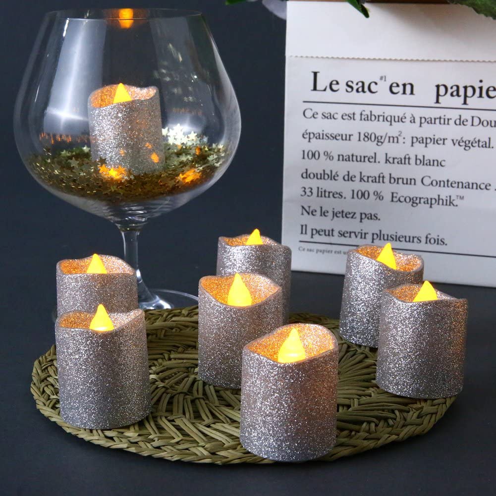 Đèn nến LED không lửa long lanh cho dịp Valentine