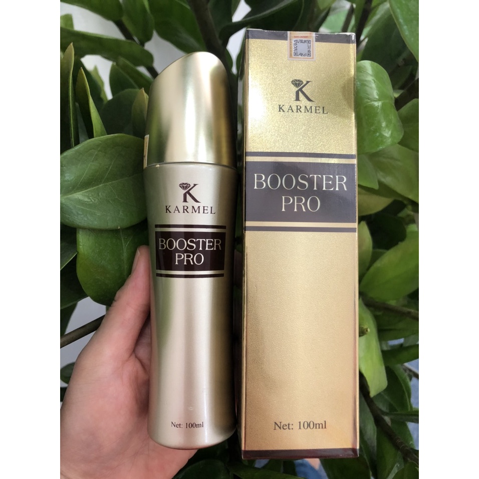 Khoáng thần tái sinh Dưỡng ẩm Trắng Da Mờ Thâm Nám, Căng Bóng Thu Nhỏ Lỗ Chân Lông100ml - BOOSTER PEPTIDE KARMEL