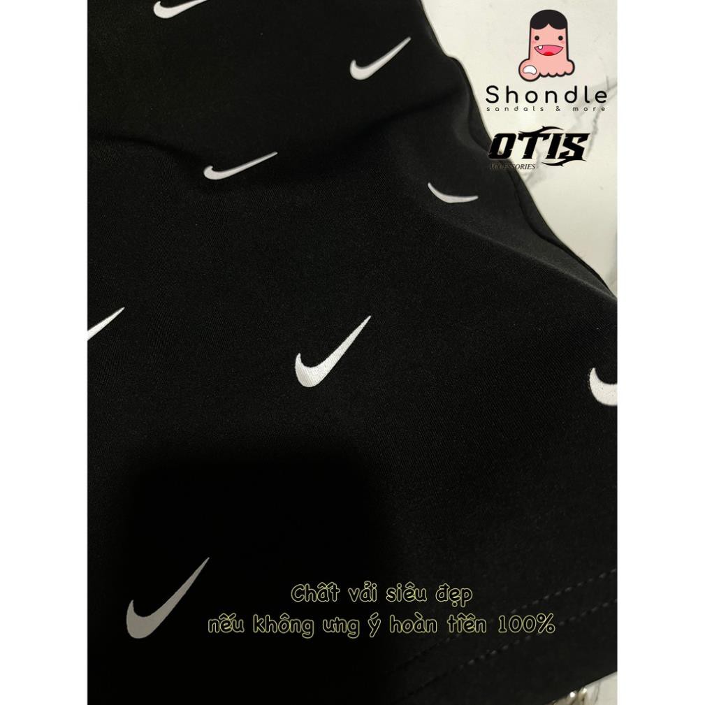 Quần Short Nike Swoosh Logo In - Vải Đẹp Chất Lượng - Bape Phếch Storee