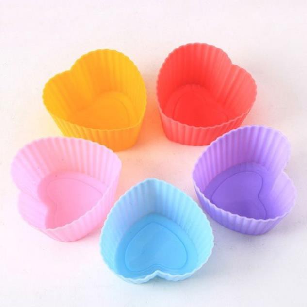 [Lẻ 1 Chiếc] Khuôn Silicon Chế Biến Bánh Muffin, Cupcake Đồ Ăn Dặm Cho Bé - Momi Shop