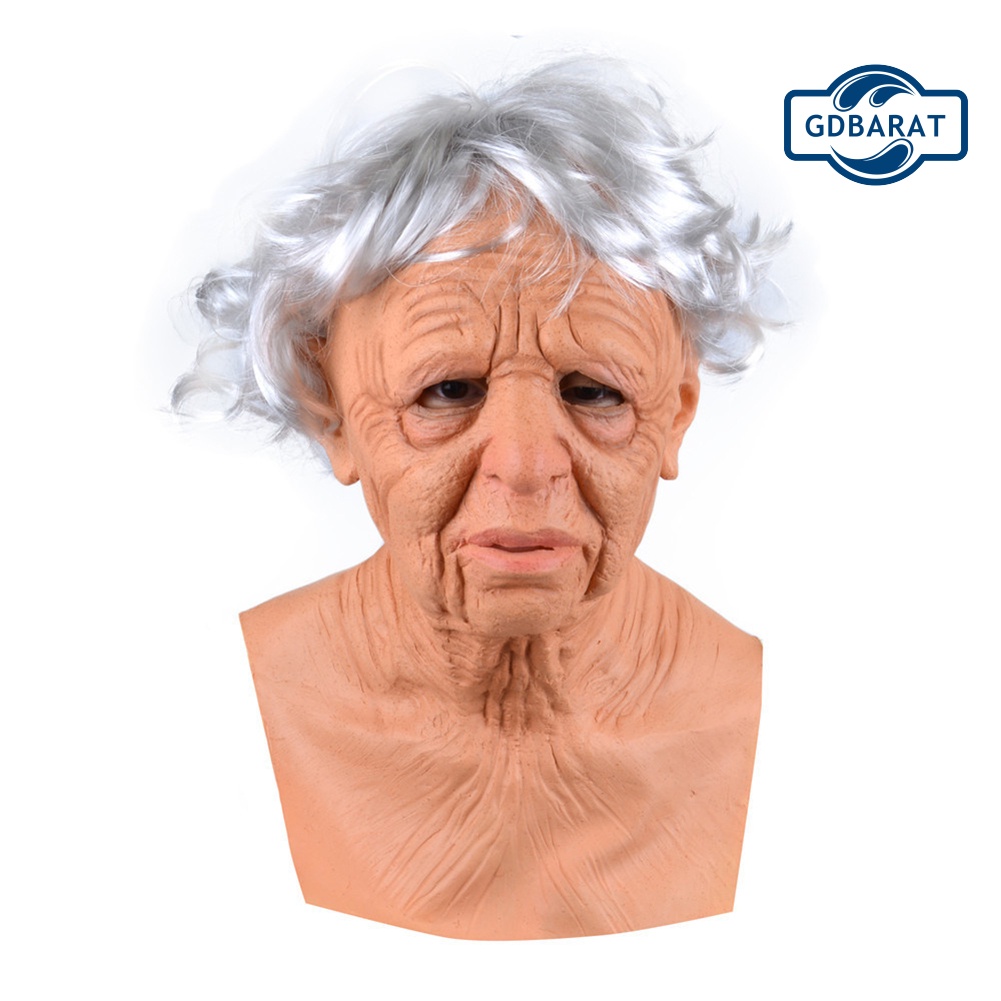 Mặt Nạ Cao Su Che Phủ Mặt Dùng Hóa Trang Halloween