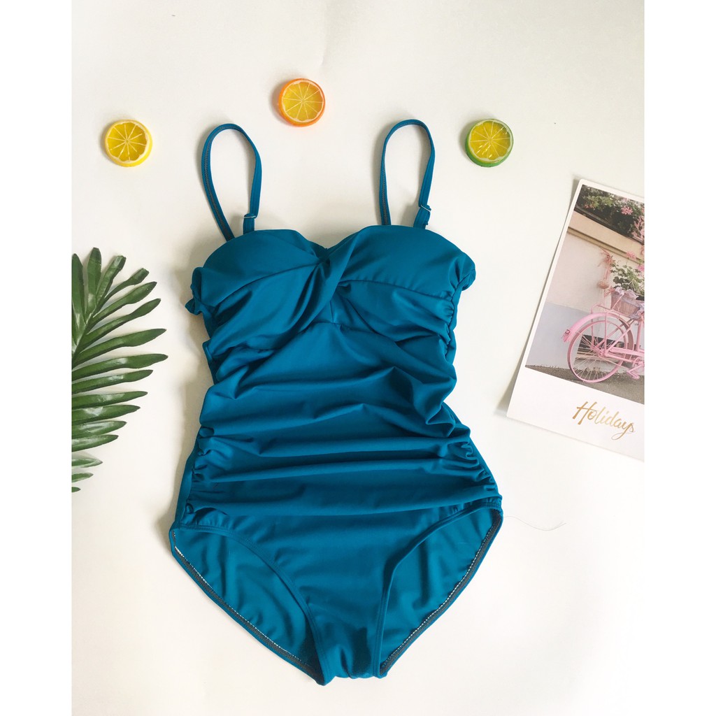 Bikini xoắn liền sành điệu (nhiều màu- kèm hình thật)