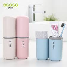 Cốc để bàn chải đánh răng và khăn mặt 2 in 1 Ecoco E1713