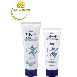 SỮA RỬA MẶT TRẮNG DA HẠT Ý DĨ HATOMUGI CLEANSING & FACIAL WASHING