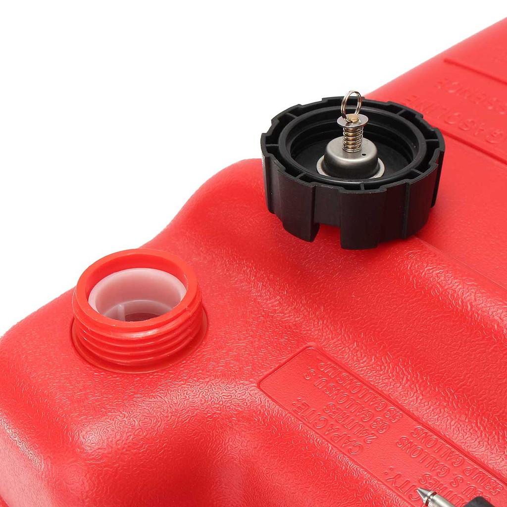 Bình nhiên liệu gắn ngoài di động 24L cho động cơ Yamaha và Mercury có đồng hồ đo nhiên liệu