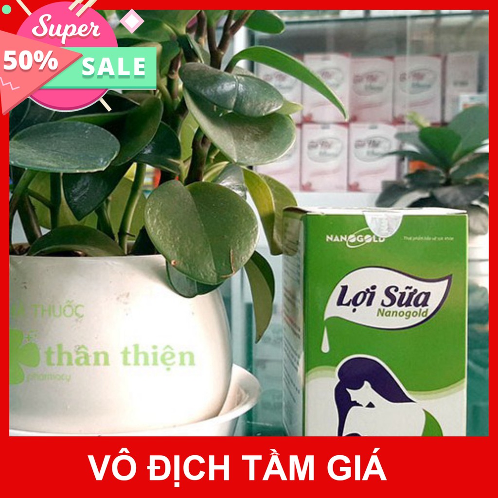 Viên uống Lợi sữa - Hỗ trợ kích sữa, hạn chế tắc tia sữa, tăng chất lượng sữa cho mẹ sau sinh (60v)