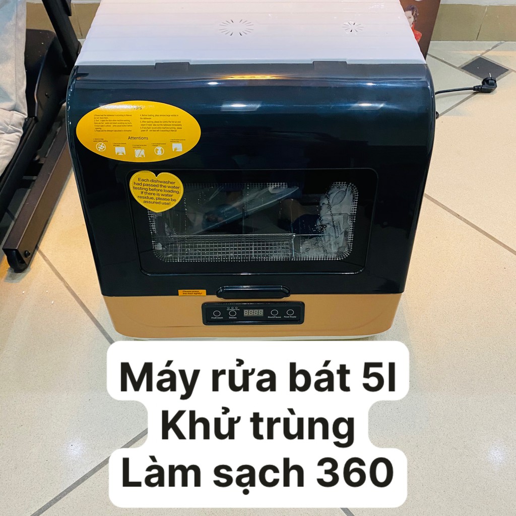 Máy rửa bát Kore Sport T1 5L máy rửa chén bát gia đình công nghệ Nhật Bản Sạch 360