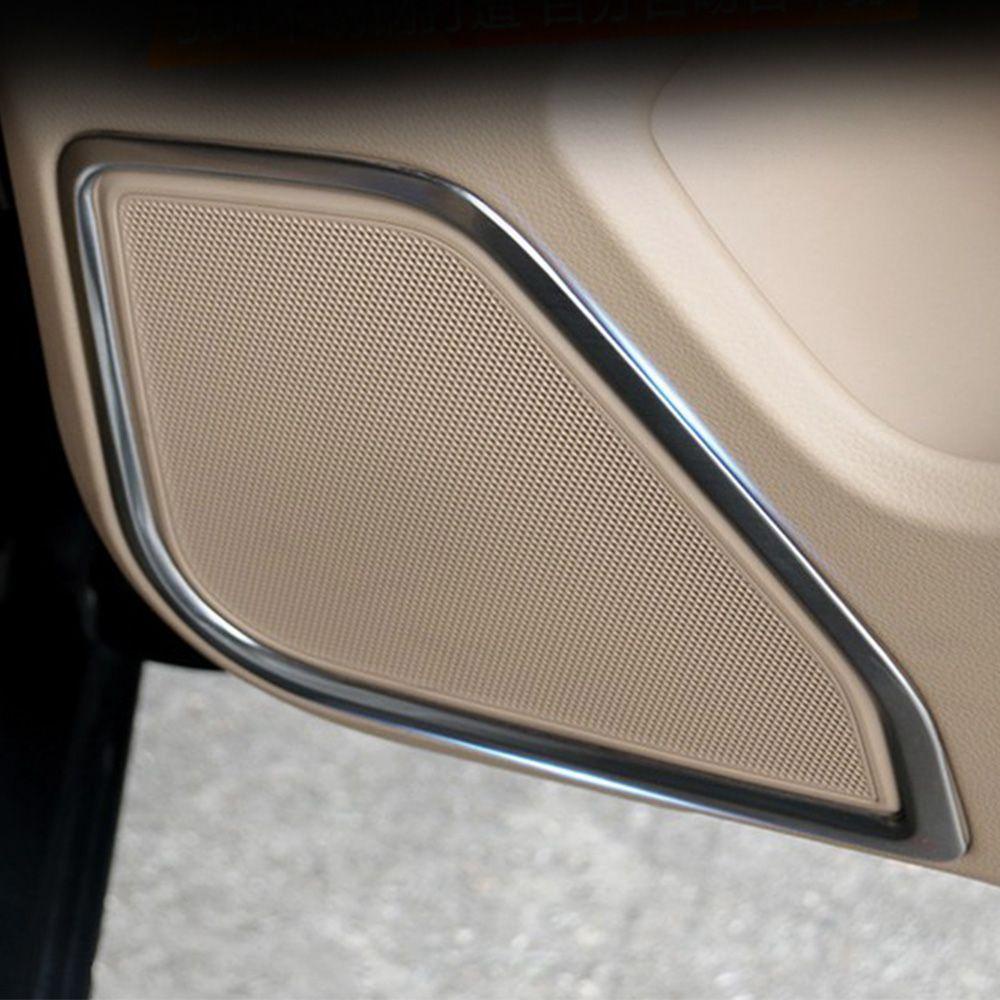 BTLIMER Set 4 Dải Dán Trang Trí Nội Thất Xe Hơi Màu Đỏ Dễ Lắp Đặt Cho Porsche 14-19