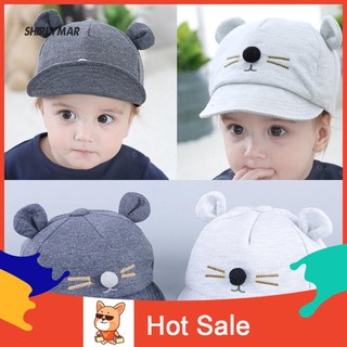 Mũ lưỡi trai in hình chuột Mickey cho bé trai gái
