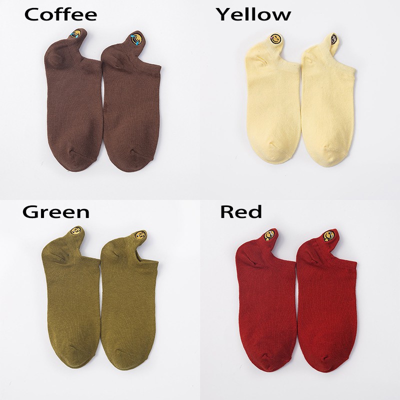 Vớ cotton cao cổ in họa tiết dễ thương dành cho cả nam và nữ