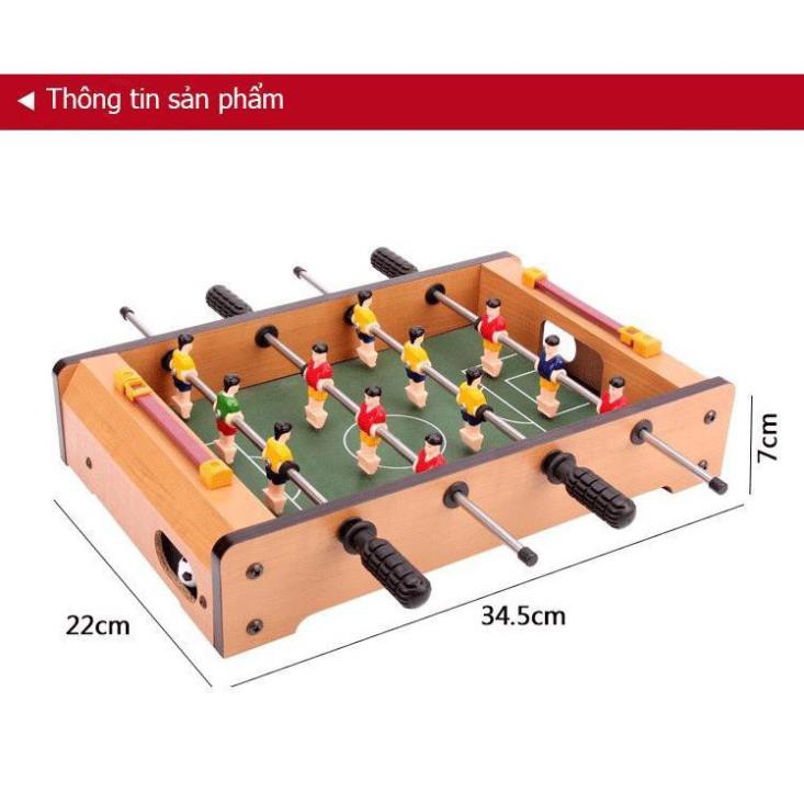 ✔️ Bàn bi lắc,Đồ chơi bàn bi lắc bóng đá Table Top Foosball [MUA BAO NHIÊU TẶNG BẤY NHIÊU]