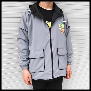 Áo khoác jacket túi hộp simpson