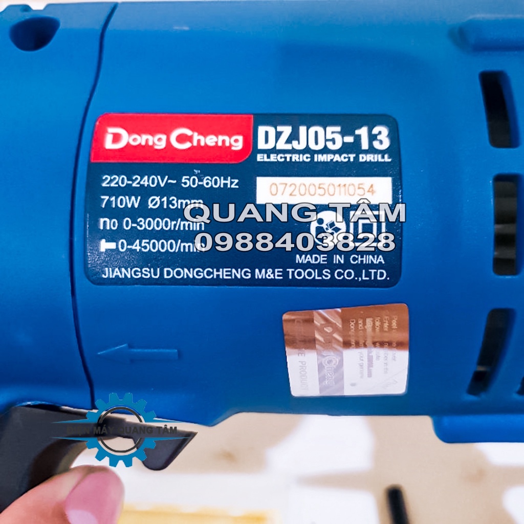 Máy Khoan Động Lực  Đầu 13mm Dongcheng DZJ05-13