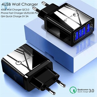 9qn dh cốc sạc nhanh qc3.0 4 cổng usb 3.0 5v tiện dụng 8