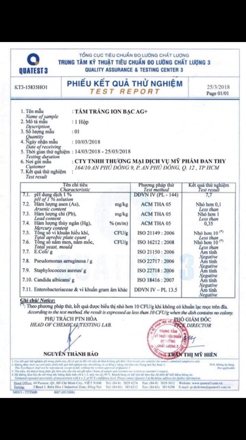 Tắm trắng ion bạc