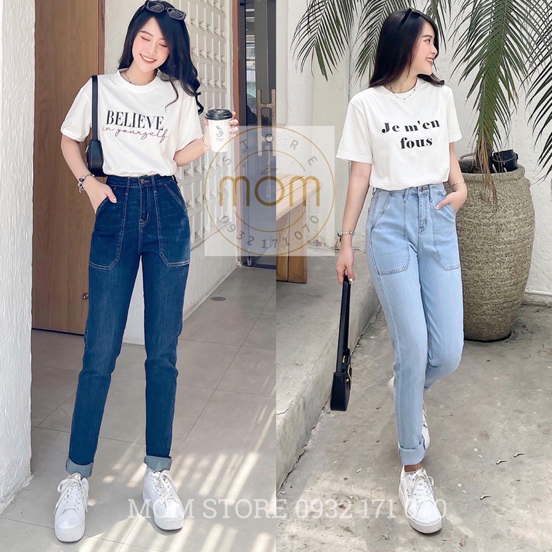 Quần Jeans Boy Suông Xuất Xịn [Ảnh Thật 100%]