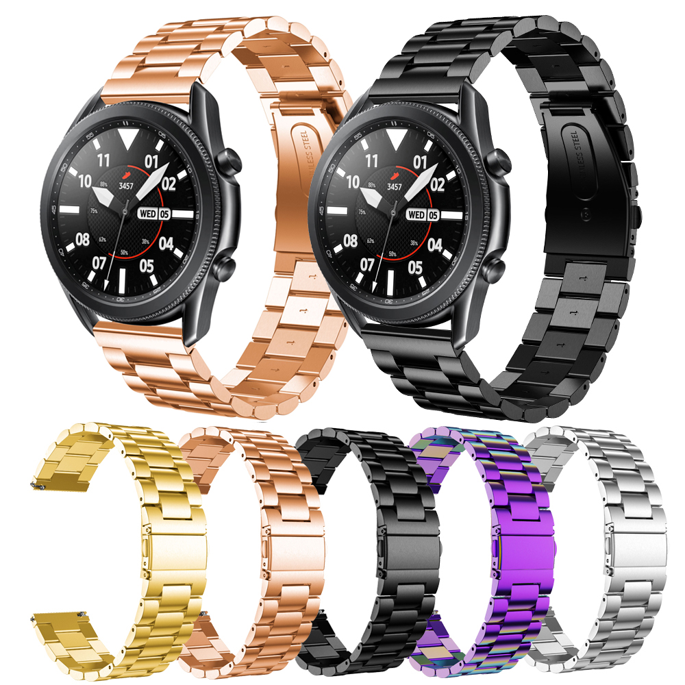 Dây đeo bằng thép không gỉ dành cho đồng hồ Samsung Galaxy Watch 3 41mm / 45mm