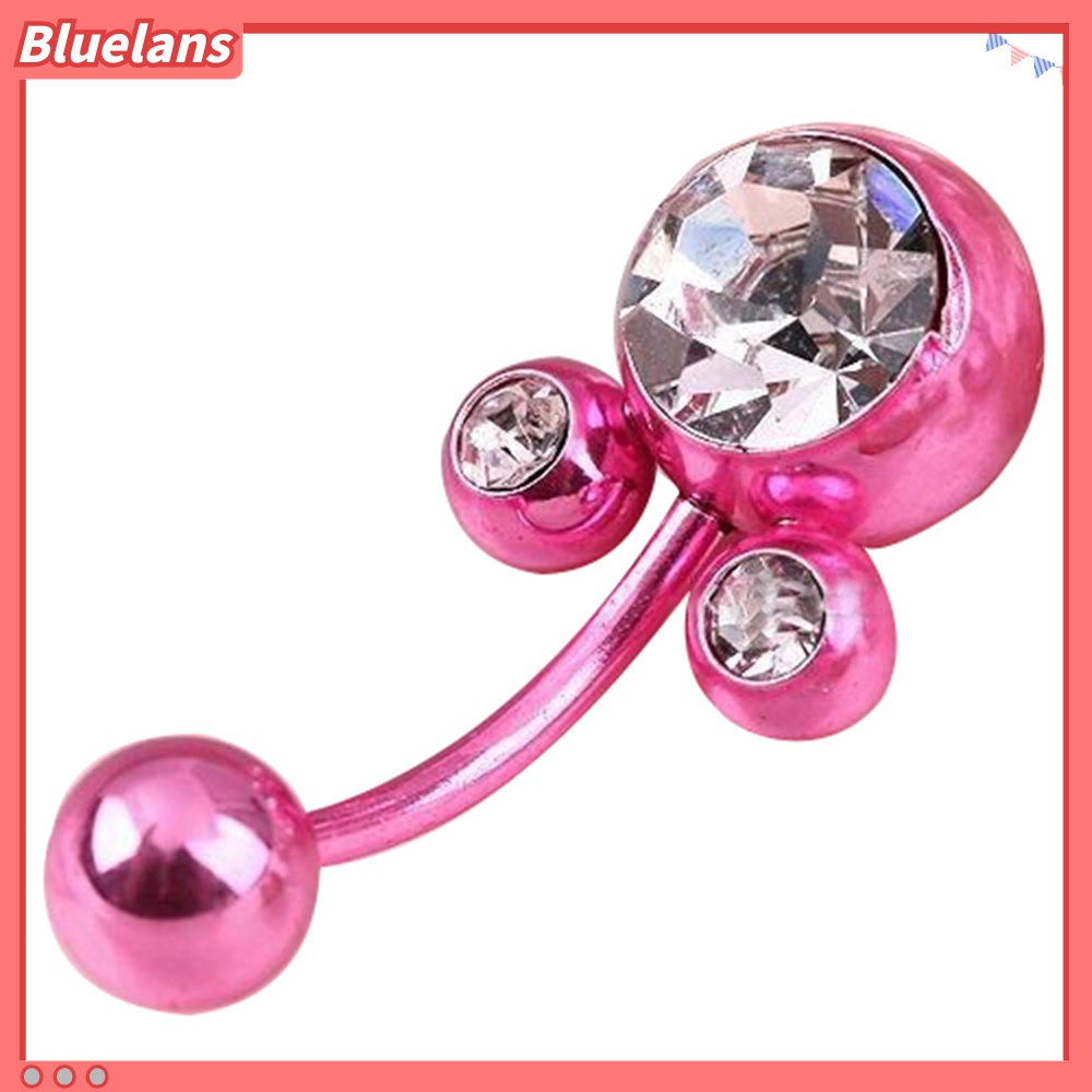 Khuyên rốn đính đá trang trí cá tính