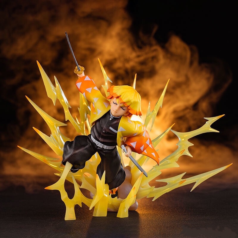Đồ trang trí nhân vật anime Demon Slayer Zenitsu dùng trang trí nhà cửa