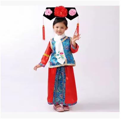 Ảnh thật-Bộ Hoàn Châu cách cách bé gái.