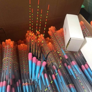 Combo 2 phao đèn câu đêm Nine Fish + 1 vỉ pin câu đài