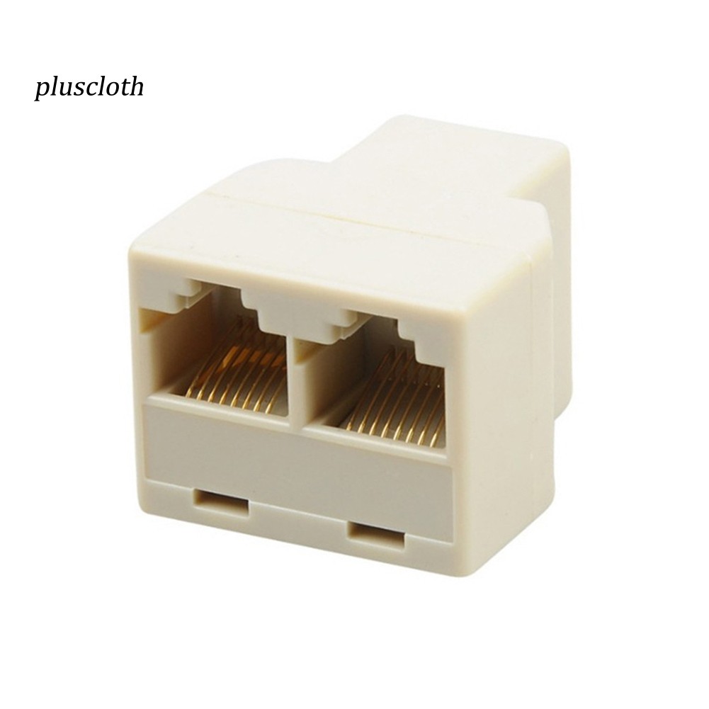 Đầu Chia Mạng Lan 1 Sang 2 Cổng Cat6 / 5 / 5e Rj45 Lan Ethernet