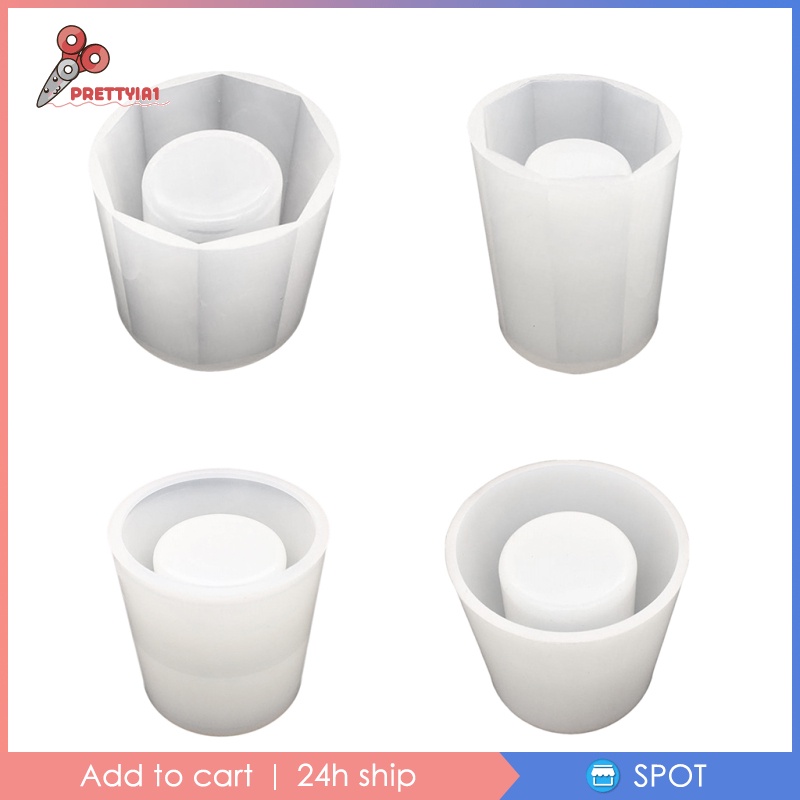 [Prettyia1] Khuôn Silicon 90x88mm Làm Trang Sức Thủ Công