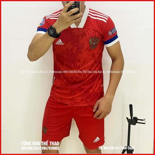 SĂN Áo Đá Banh Tuyển Nga Cao Cấp/ Freeship/ Bộ Quần Áo Bóng Đá Đội Tuyển Nga cao cấp bản thái 2020