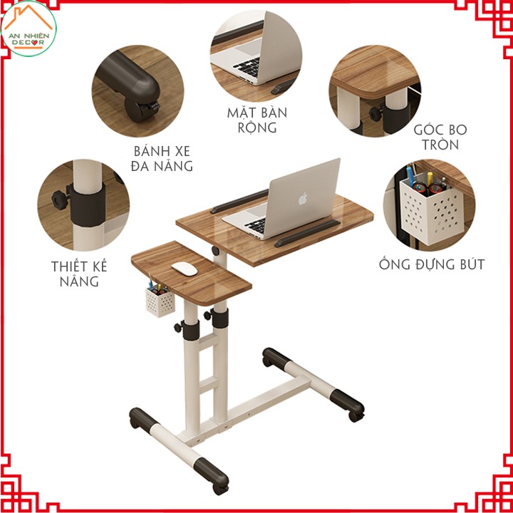 Bàn Laptop Đa Năng [MIỄN SHIP] Gấp gọn Di chuyển Dễ dàng | BigBuy360 - bigbuy360.vn