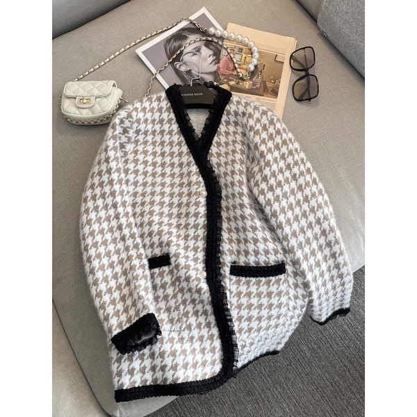 Áo dạ len viền voan siêu xinh free size dưới 65kg #aoda#aokhoac | BigBuy360 - bigbuy360.vn