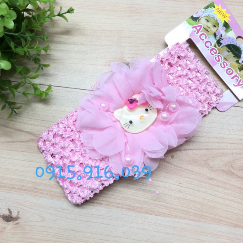 Băng đô bé gái hình mèo dễ thương