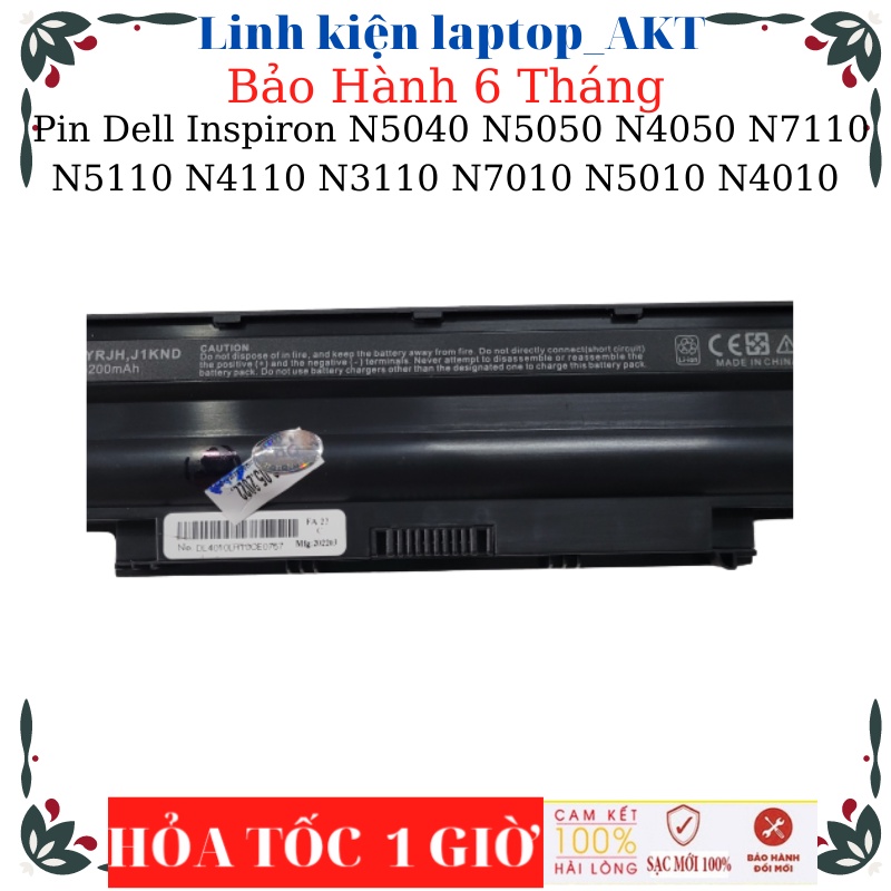 Pin laptop Dell Inspiron N5040 N5050 N4050 N7110 N5110 N4110 N3110 N7010 N5010 N4010 N3010 2420 3420 3520