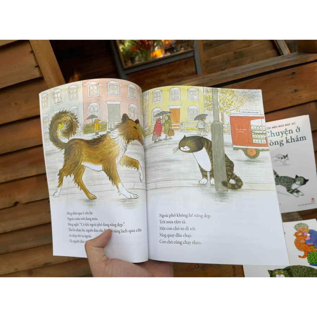 Sách - (Combo 5 cuốn) Mèo Mog Mập – Judith Kerr – Hằng Nga dịch – NXB Kim Đồng (Bìa mềm)