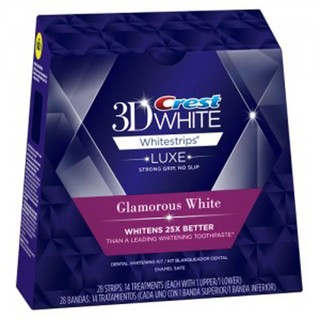 Hộp 14 cặp dán trắng răng Crest 3D White Glamorous White
