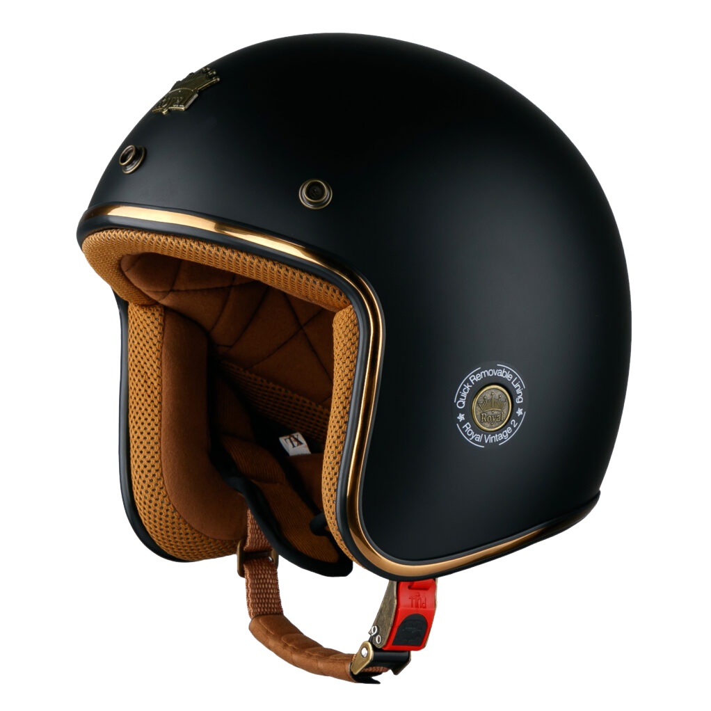 Nón bảo hiểm 3/4 Royal M20C đen nhám tháo lót, đủ size, bảo hành 12 tháng chính hãng