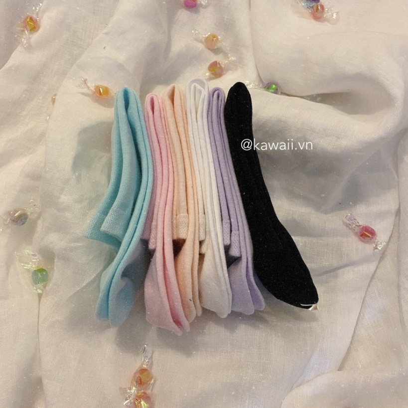 [Có sẵn] BASIC SOCKS - VỚ TẤT unisex Độc quyền Kawaii.vn (ĐÃ BÁN ĐƯỢC HƠN 5K SẢN PHẨM. Ảnh thật tự chụp)