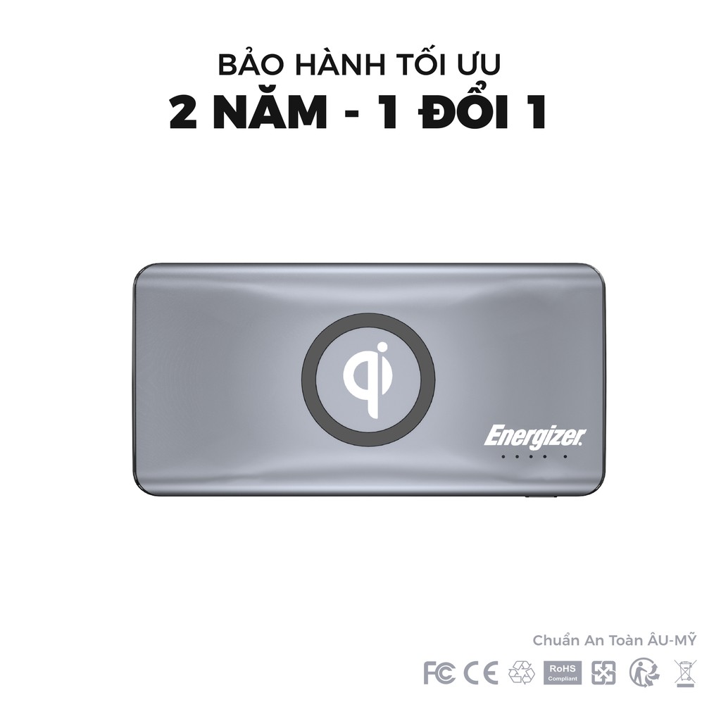 Sạc dự phòng Energizer THẦN SẤM II 10,000mAh - QE10005CQ