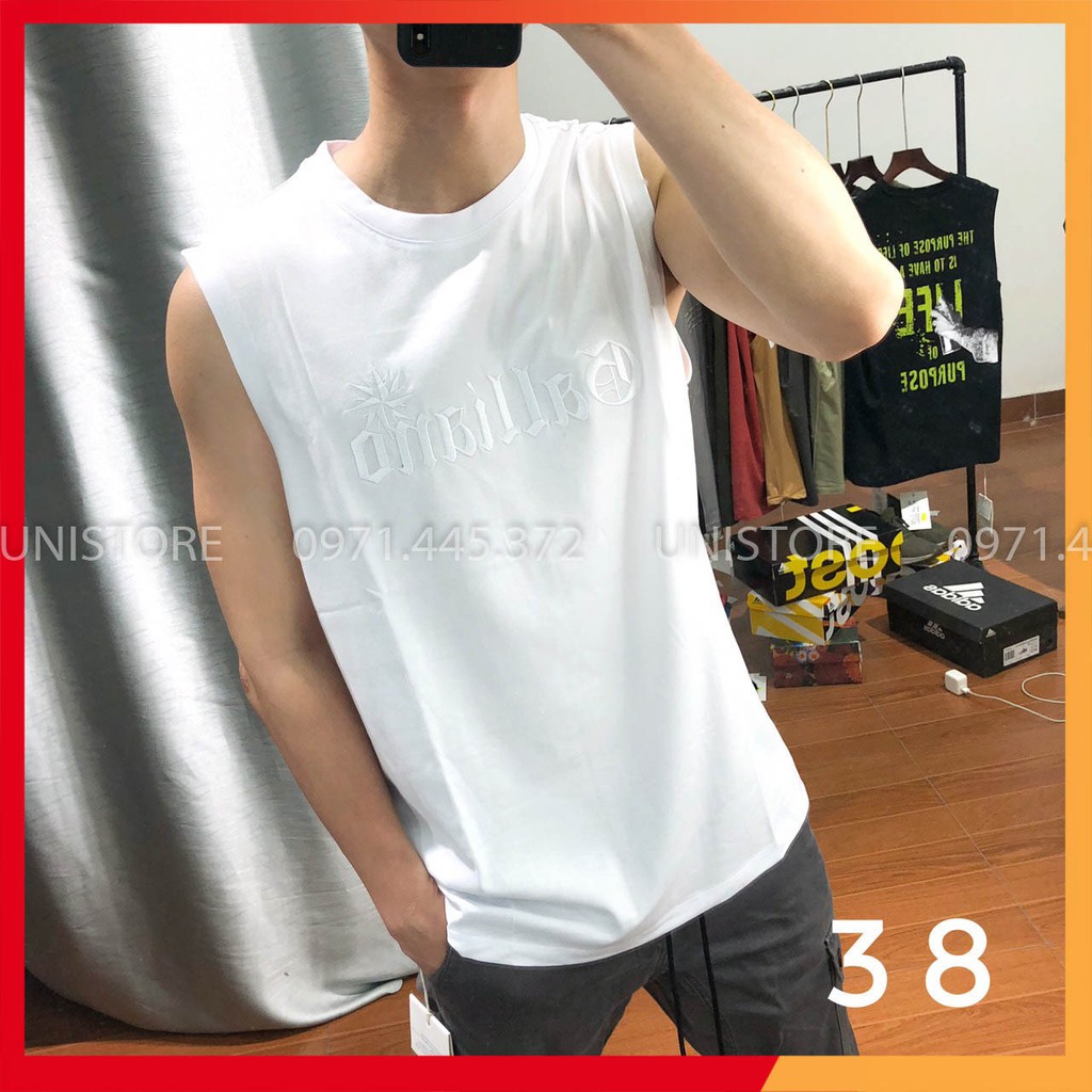 Áo tanktop sát nách 3 lỗ bigsize tập gym nam SNTQ363738