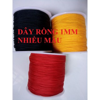 20 Met dây rồng nhiều màu 1mm đan vòng loại 1 làm đồ handmade