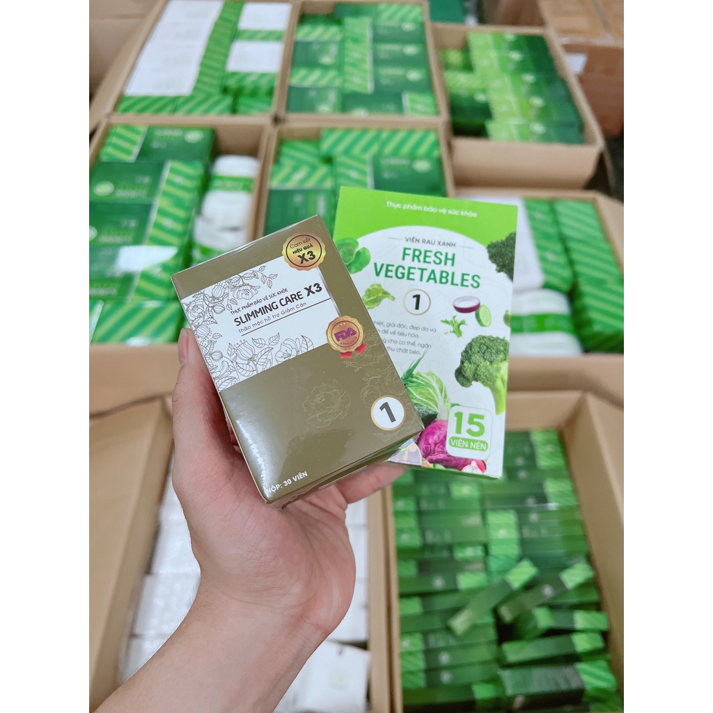 Thảo Mộc Hỗ trợ Giảm cân Slimming Care X3