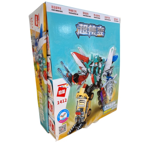 BỘ LEGO 6IN1 CẢNH SÁT ROBOT 1407