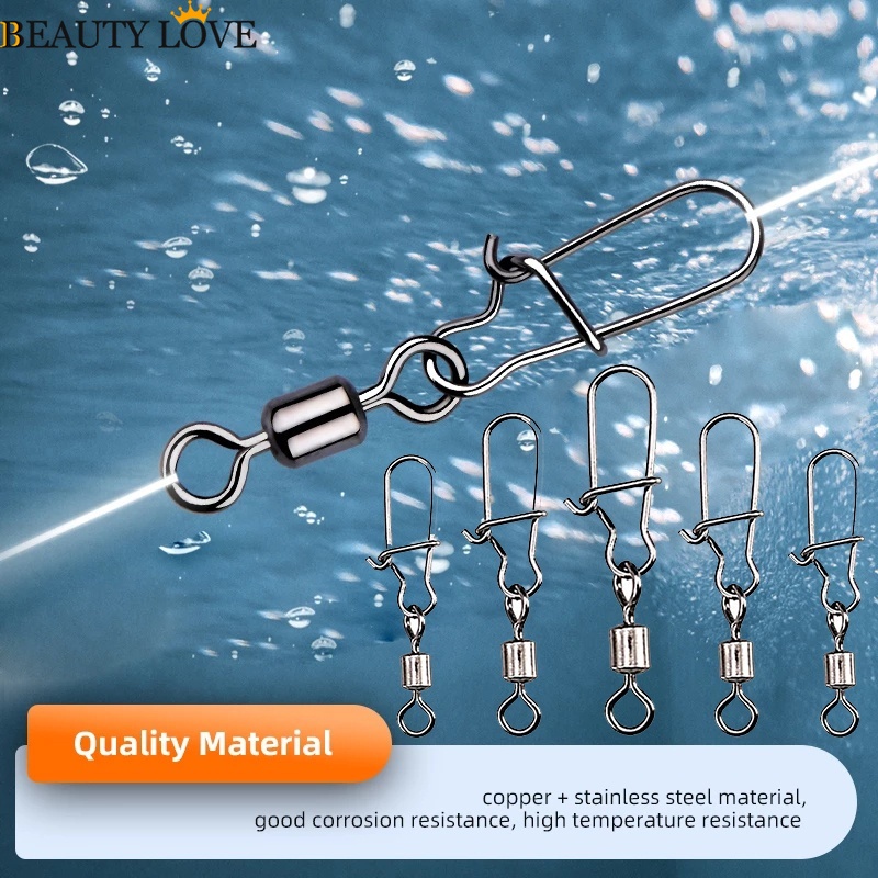 Bộ 50 Móc Câu Cá Số 6 Bằng Thép Không Gỉ # / 8 # / 10 # / 12 #