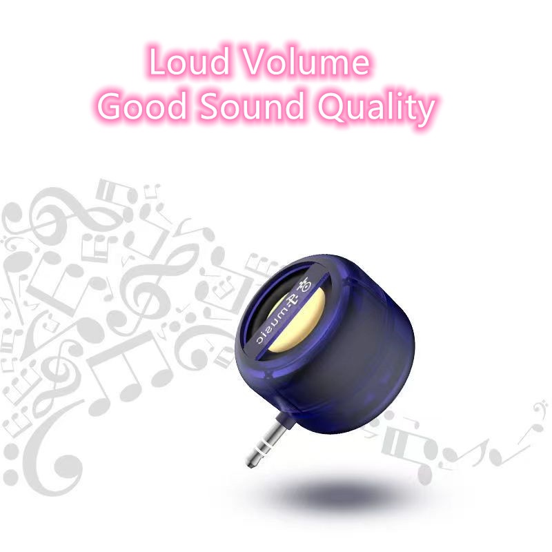 Loa Micro mini Có Thể Sạc Lại Chất Lượng Cao Cho Máy Nghe Nhạc Băng cassette cd players Máy Tính